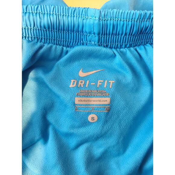 Nike Dri-Fit Tempo blue athletic shorts - small - Picture 2 of 4
